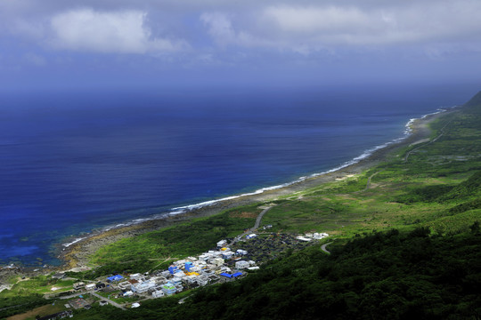 台湾兰屿海岸