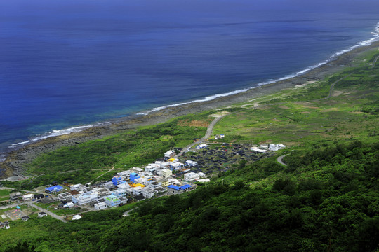 台湾兰屿海岸