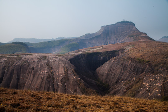 高椅岭丹霞地貌风光