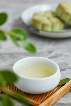 绿茶茶汤