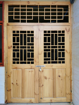现代中式木门