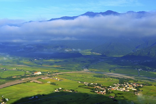 花莲台湾鸟瞰图