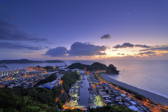 台湾南芳澳渔港