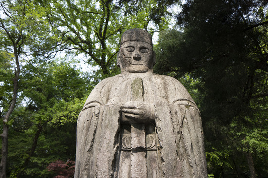 明孝陵神道雕像