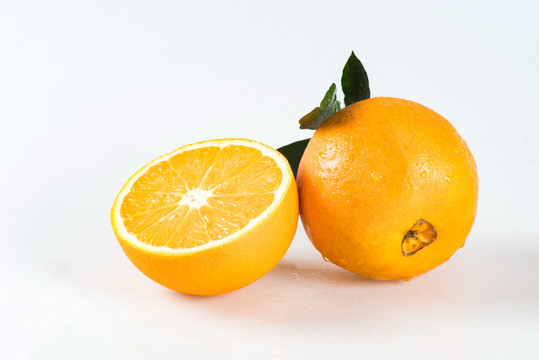 新鲜水果脐橙高清特写