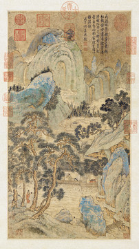 趙孟頫山水圖