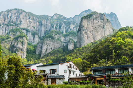 雁荡山大龙湫道中