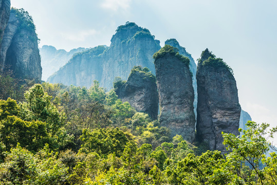 雁荡山蜡烛峰