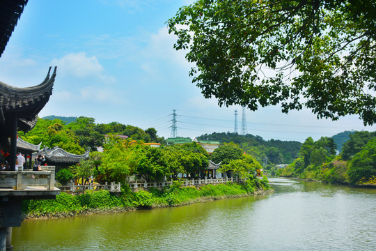 中山詹园江景