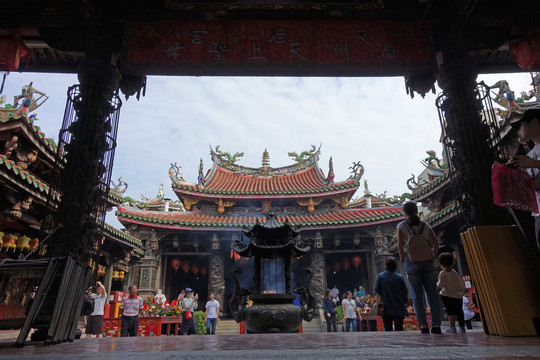 台湾鹿港庙宇