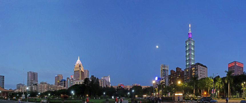 台湾城市夜景