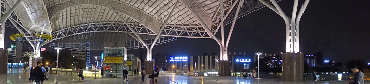 台中车站夜景