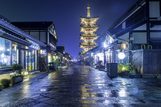 拈花湾夜景