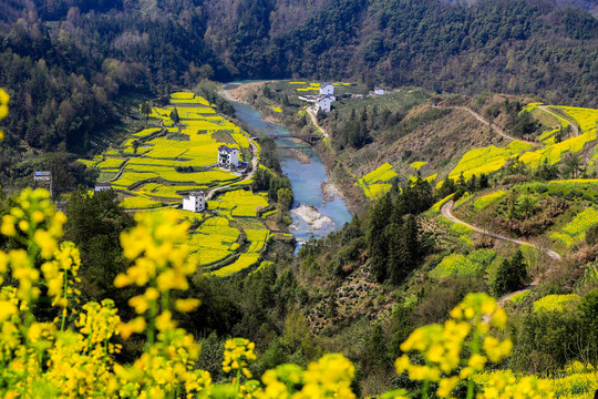 石潭古村落