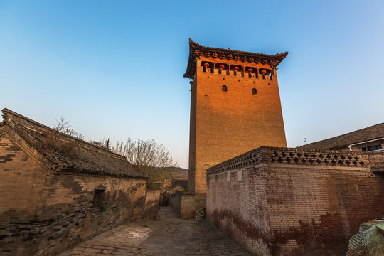 晋城郭峪古城建筑风光