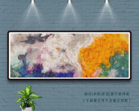 抽象油畫(huà)