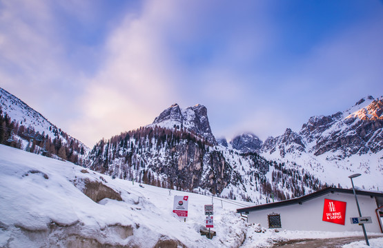 奥地利雪景