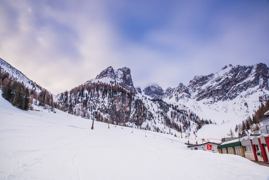 奥地利雪景