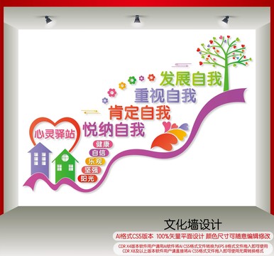 心理咨詢室樓梯間文化
