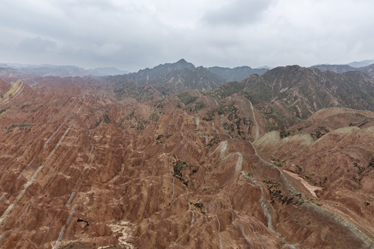 甘肃张掖丹霞地貌