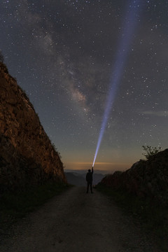 星空下的勇士