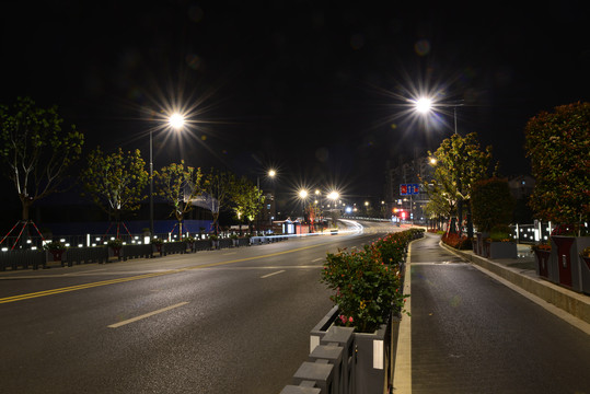 江南水乡夜景