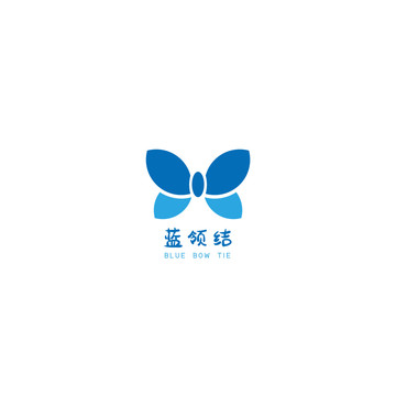 蓝领结LOGO