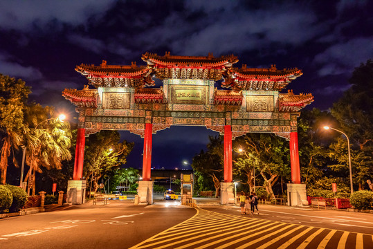 圆山大饭店古典牌坊