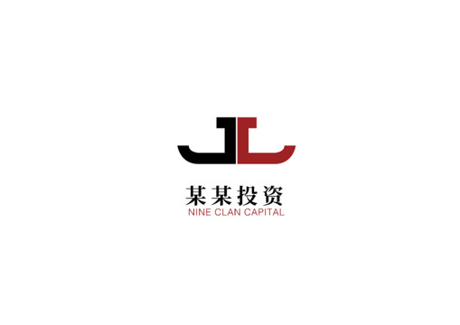 投资logo设计JL字母