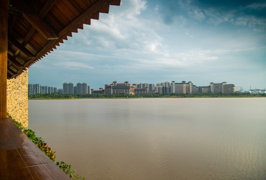 南昌九龙湖湿地公园风光