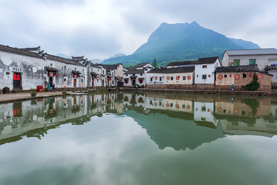 杭州建德新叶古村老建筑