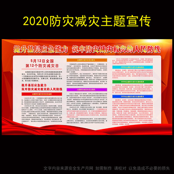 2020防災(zāi)減災(zāi)