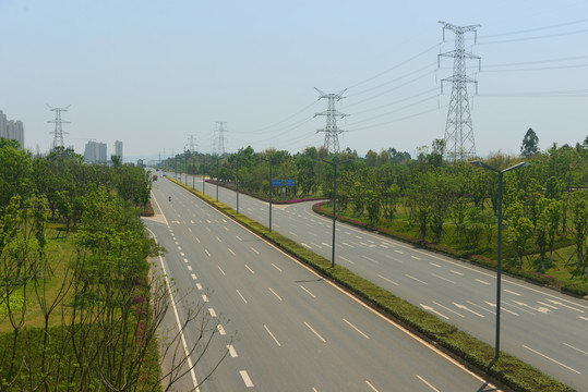 成都科学城城市道路