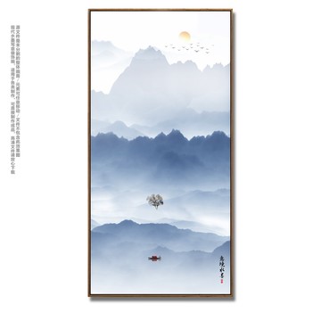 水墨壁畫