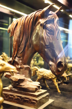 马形塑像