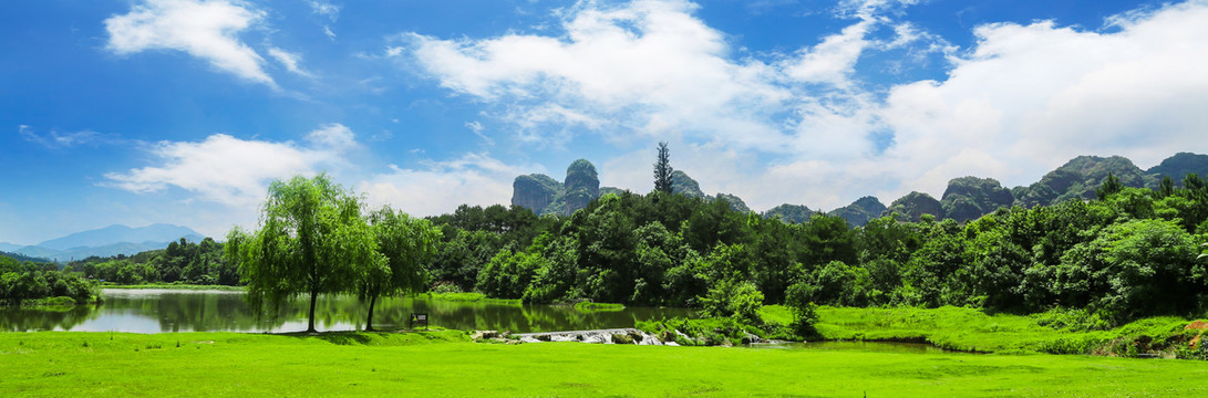 高山远山风景