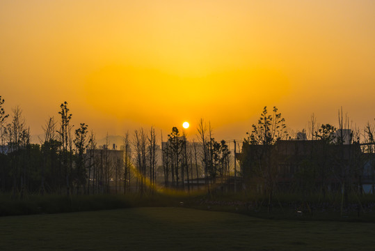 夕阳美景