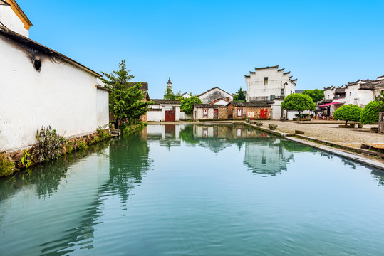 杭州建德新叶古村老建筑