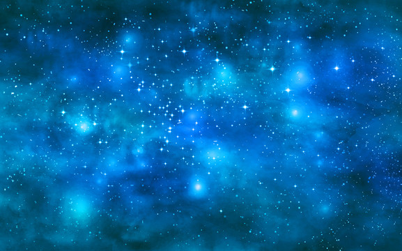 藍(lán)色星空
