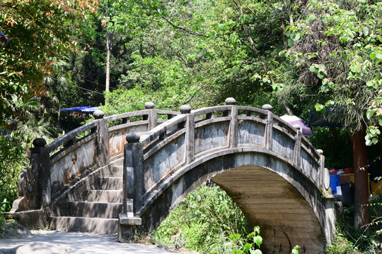 青城后山石拱桥