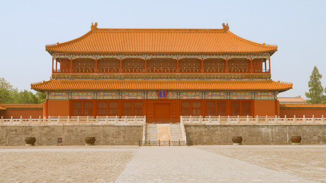北京故宫明清宫殿古代中式建筑