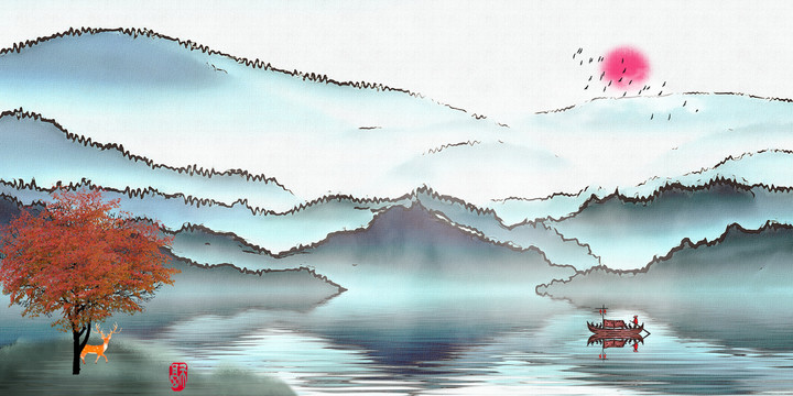 山水畫