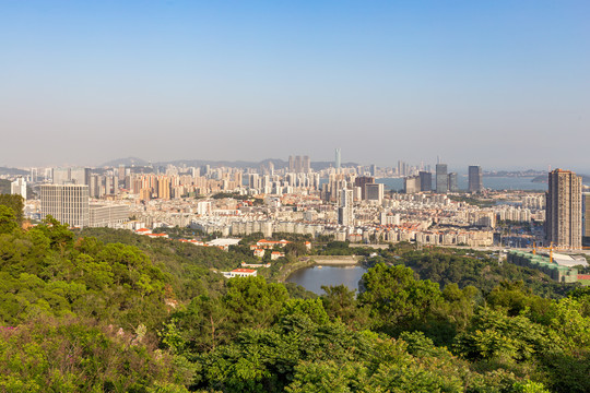 厦门海沧区城市天际线