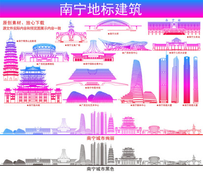 南寧地標(biāo)建筑