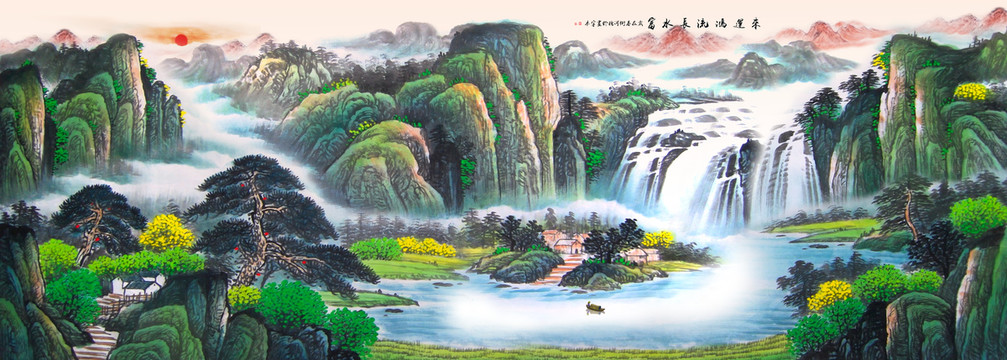 國(guó)畫(huà)山水