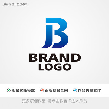 BJ字母LOGO