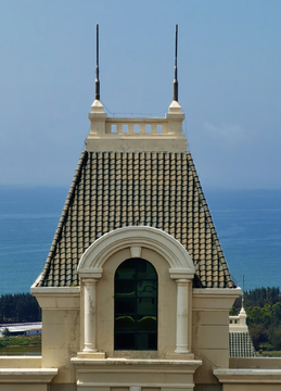 海边欧美建筑风格