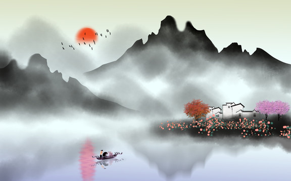 漁歌唱晚