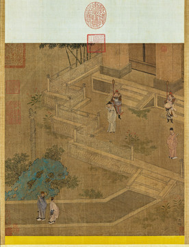 郭忠恕金門應(yīng)詔圖