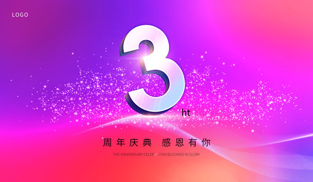 3周年慶宣傳